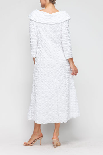 White Off Shoulder Long Dress